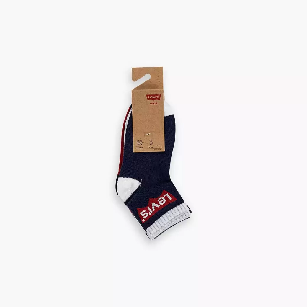 Levi's Kids Mellanhoga Batwing-Sockar 3-Pack Clearance