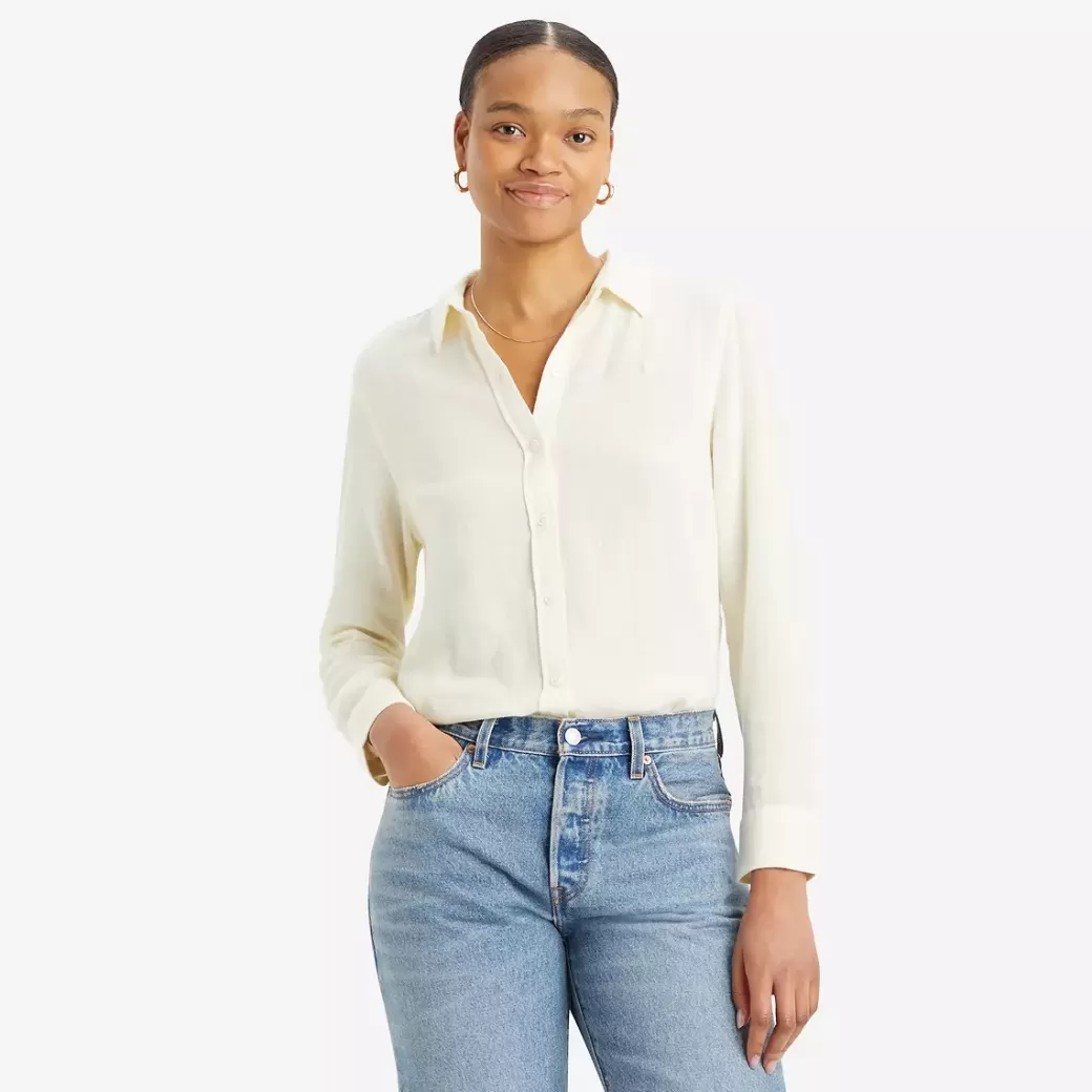 Levi's Klassisk Linneskjorta Cheap
