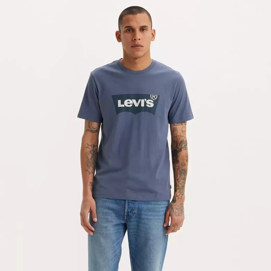 Levi's Klassisk T-Shirt Med Tryck Fashion