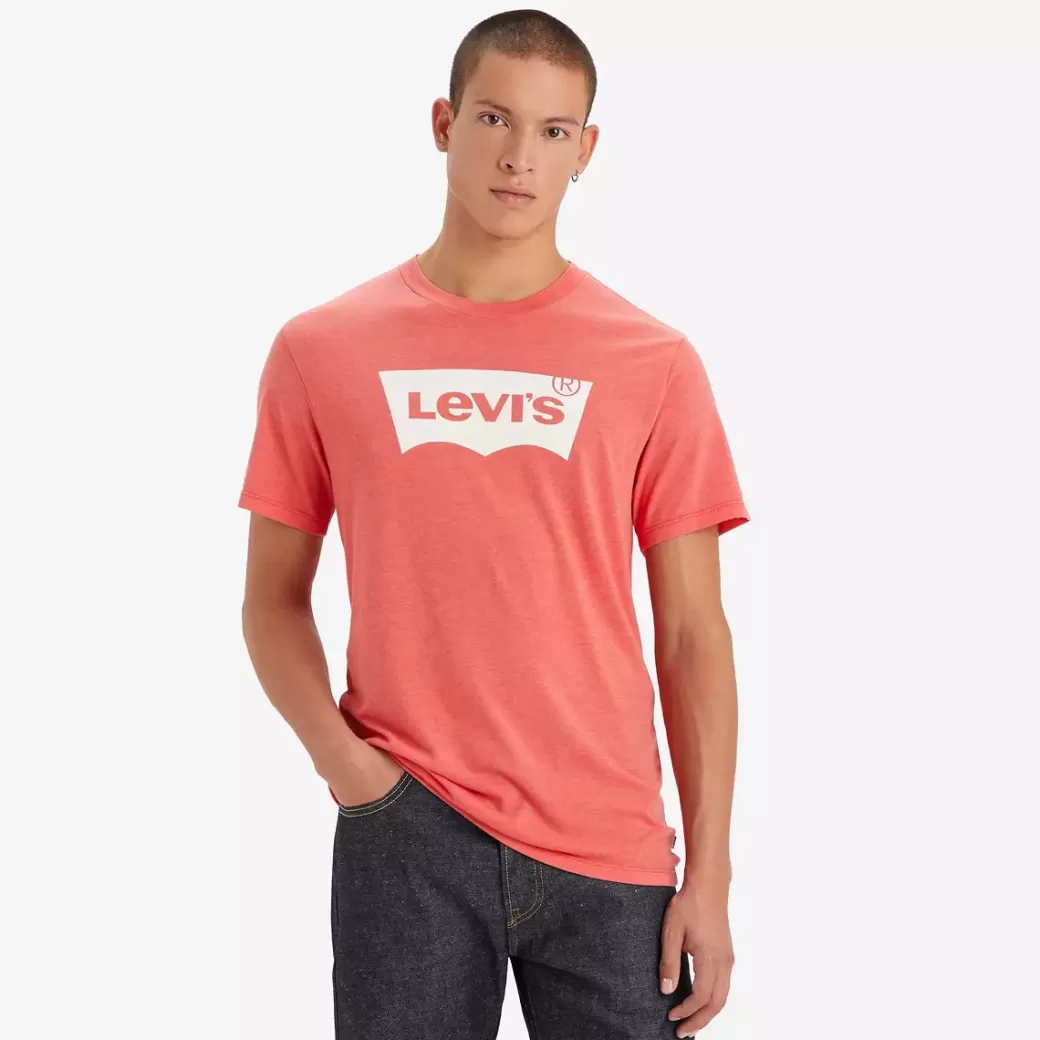 Levi's Klassisk T-Shirt Med Tryck Cheap