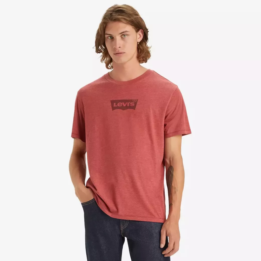 Levi's Klassisk T-Shirt Med Tryck Discount