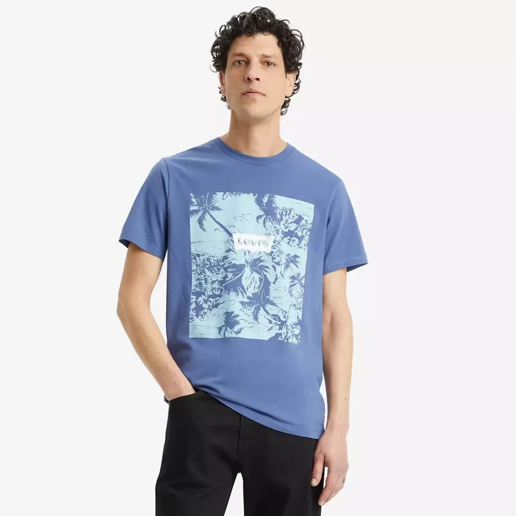 Levi's Klassisk T-Shirt Med Tryck Store