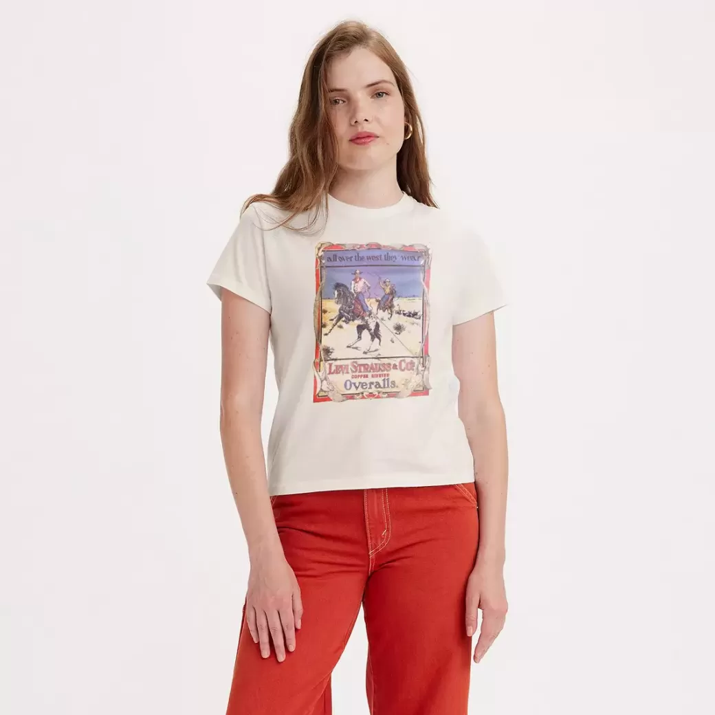 Levi's Klassisk T-Shirt Med Tryck Online