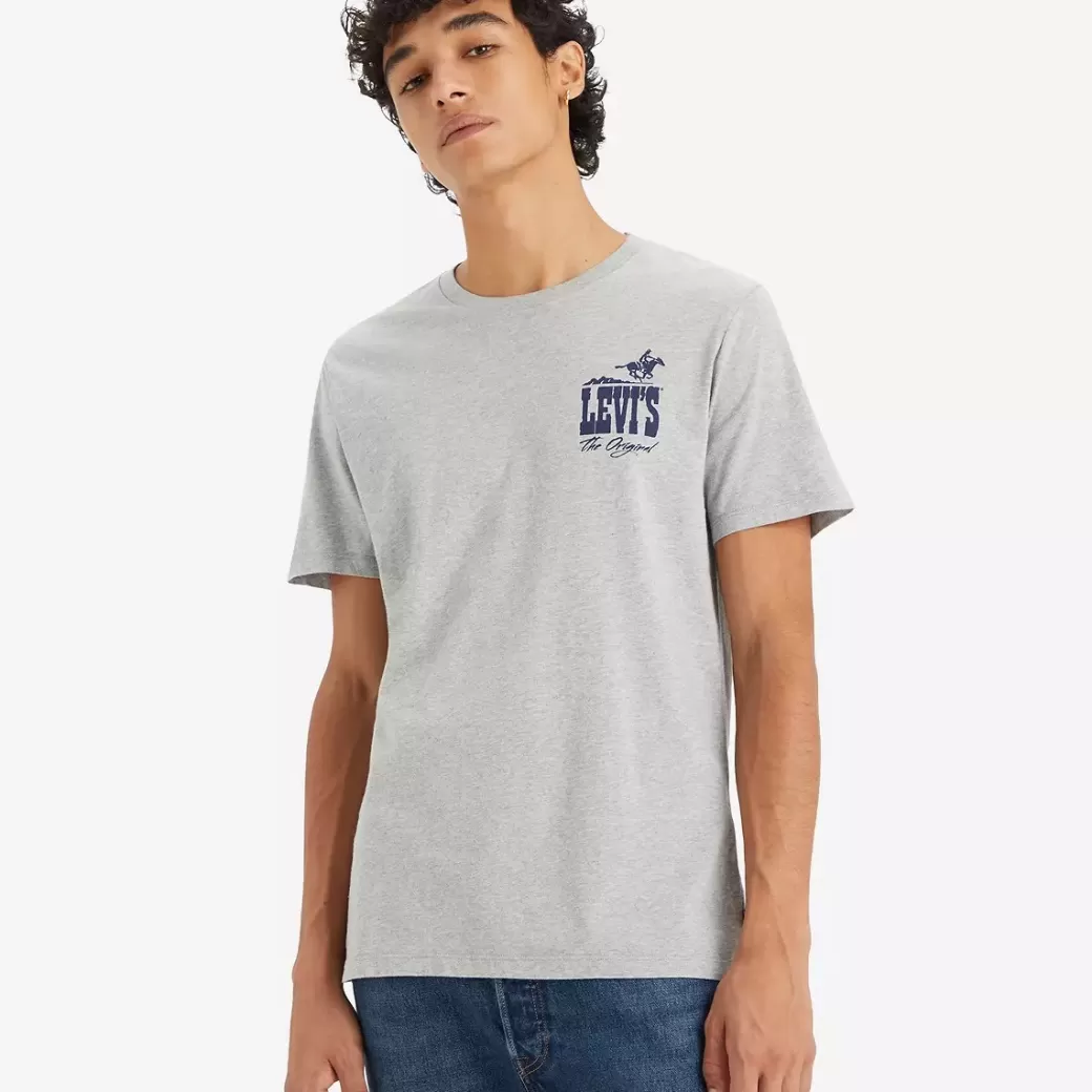 Levi's Klassisk T-Shirt Med Tryck Fashion