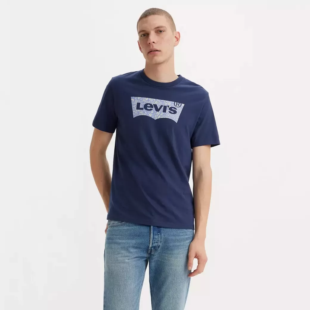 Levi's Klassisk T-Shirt Med Tryck New
