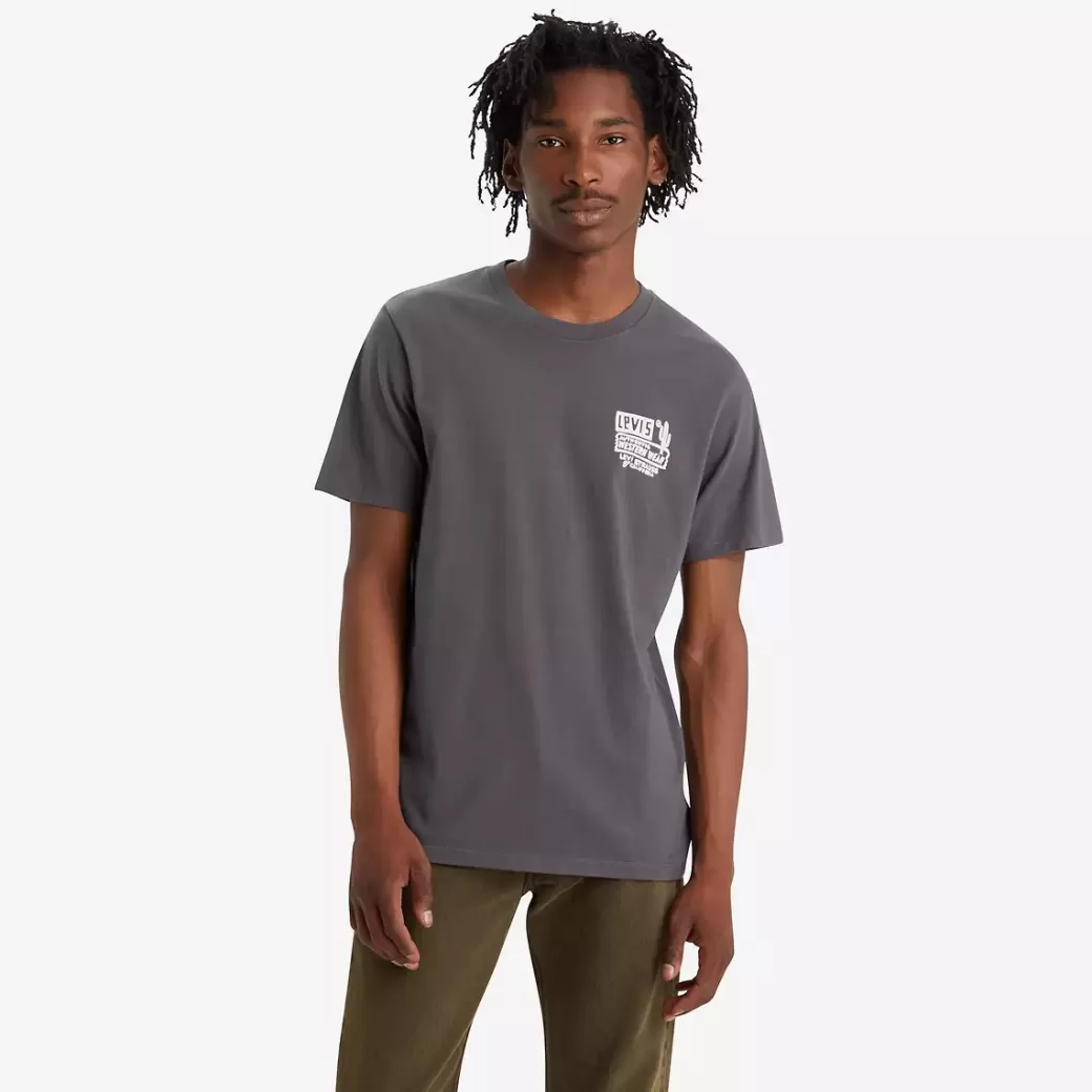 Levi's Klassisk T-Shirt Med Tryck New