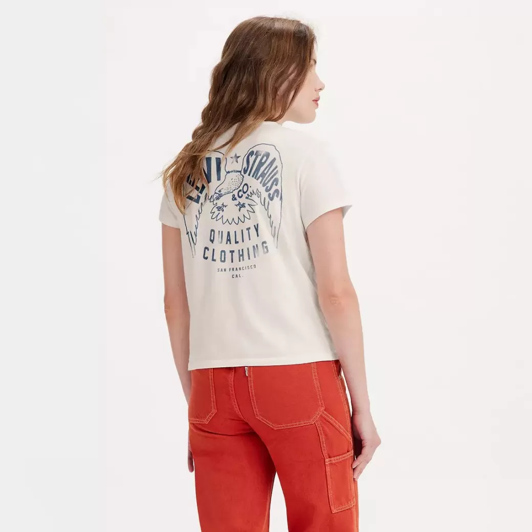 Levi's Klassisk T-Shirt Med Tryck Cheap