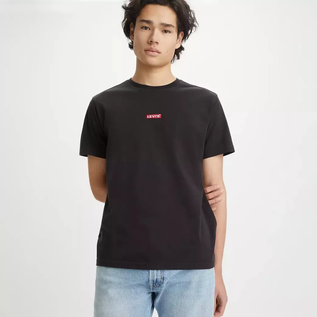 Levi's Kortarmad Baby Tab-T-Shirt I Avslappnad Passform Clearance