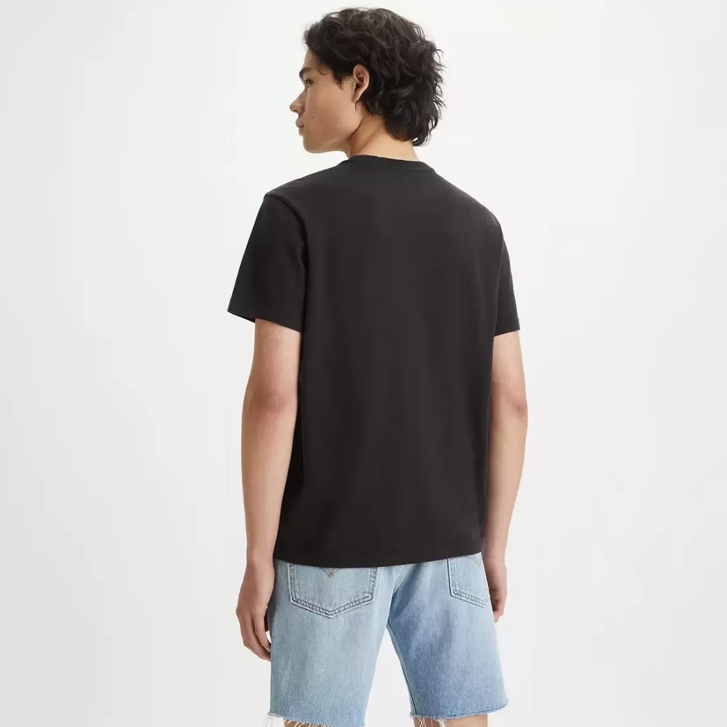 Levi's Kortarmad Baby Tab-T-Shirt I Avslappnad Passform Clearance