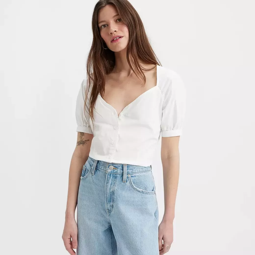 Levi's Kortarmad Marta Raglan-Blus Shop