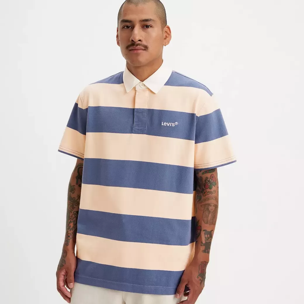 Levi's Kortarmad Union Rugby Polo Cheap