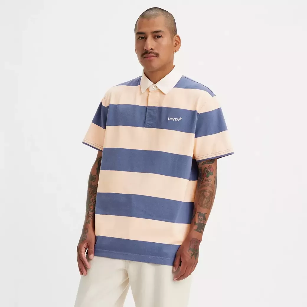 Levi's Kortarmad Union Rugby Polo Cheap