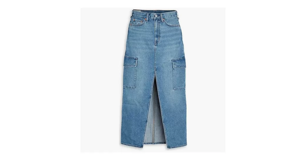 Levi's Lang Rak Cargo-Kjol New