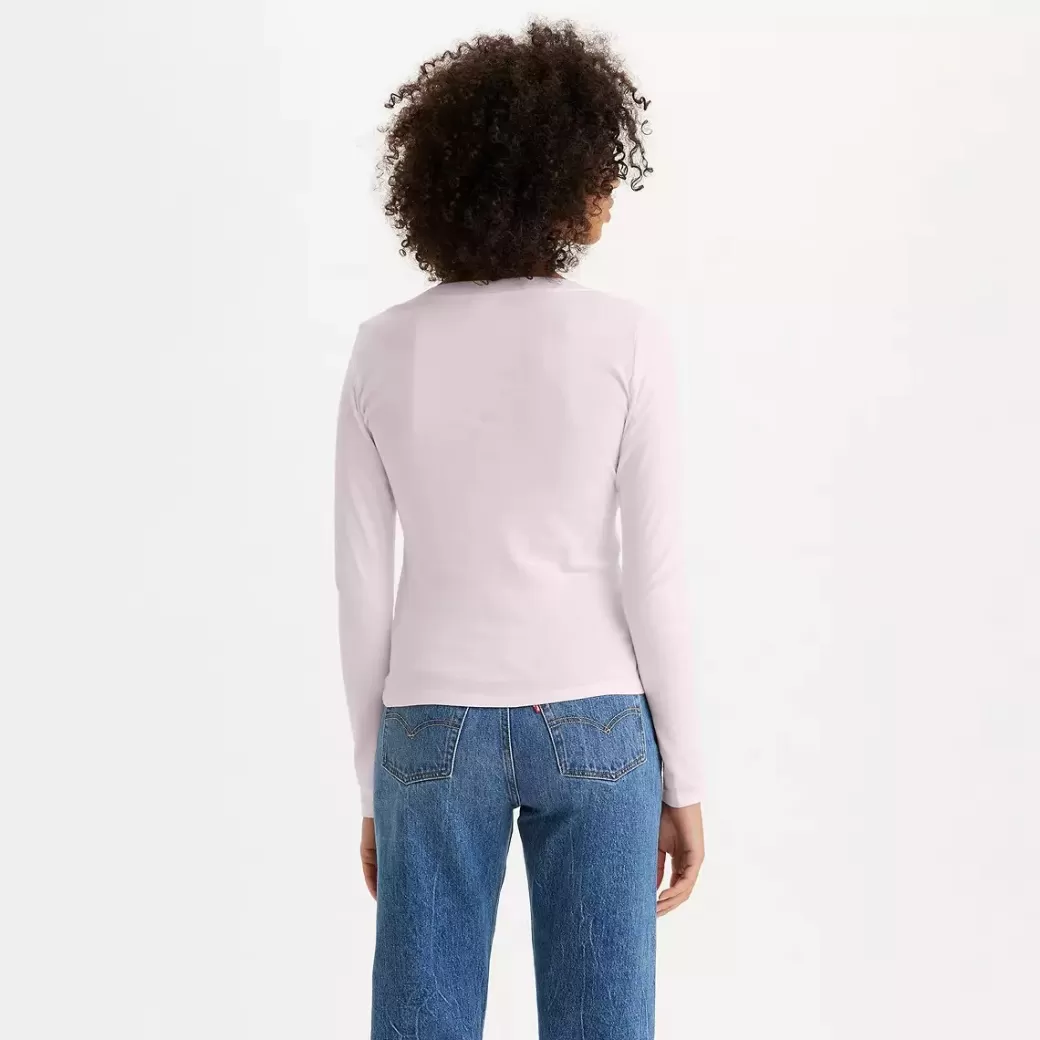 Levi's Langarmad Baby-T-Shirt Med V-Ringning Online