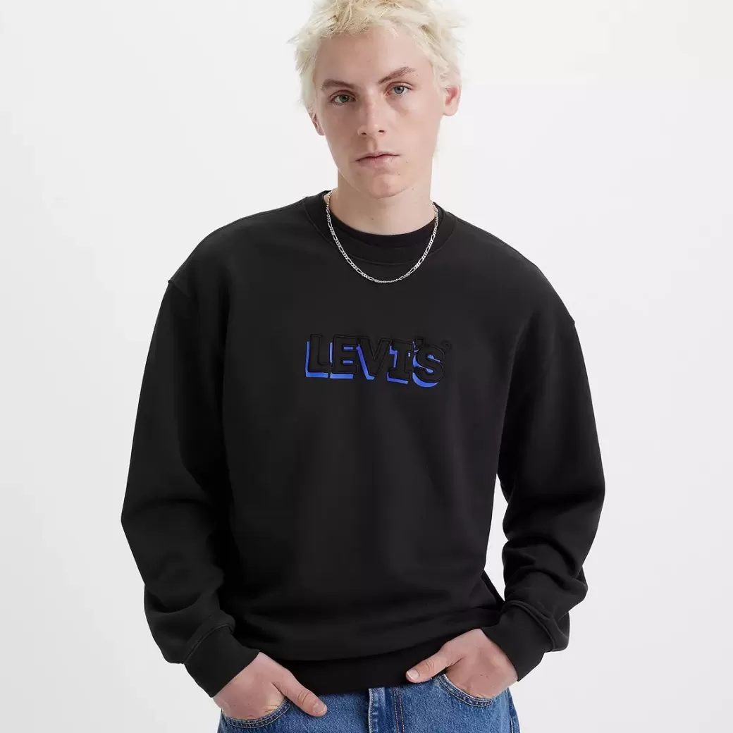 Levi's Ledig Sweatshirt Med Crewneck Shop