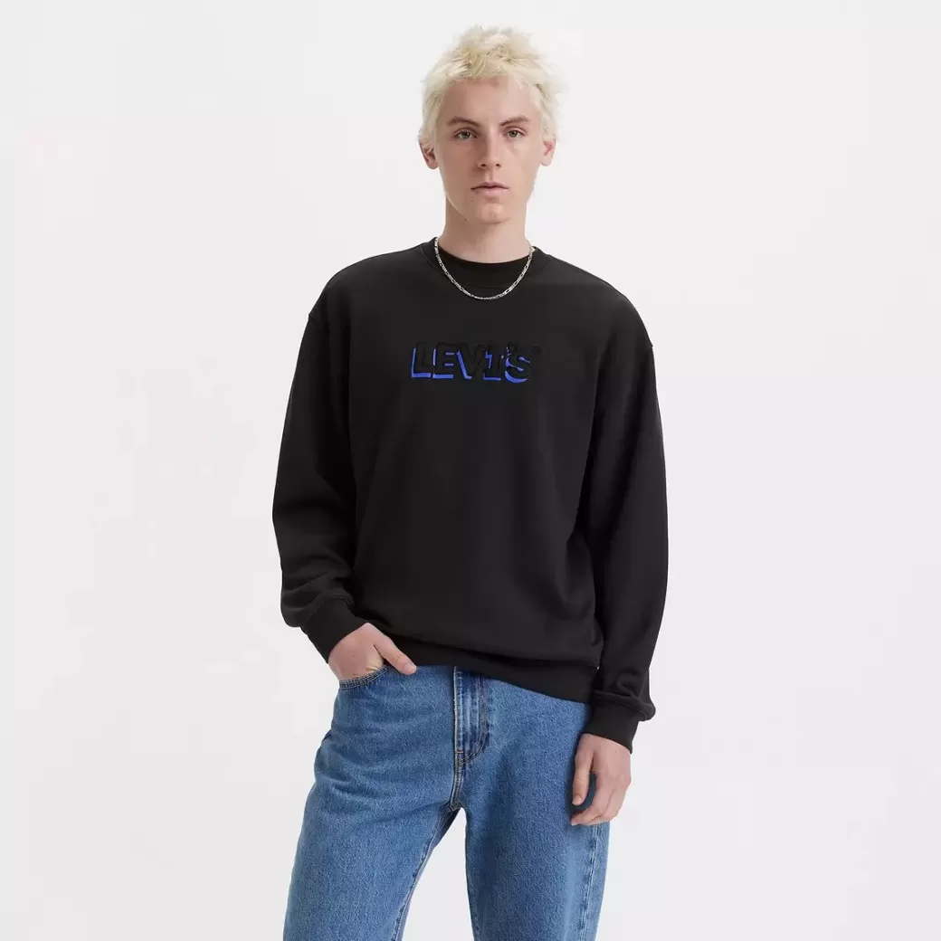 Levi's Ledig Sweatshirt Med Crewneck Shop