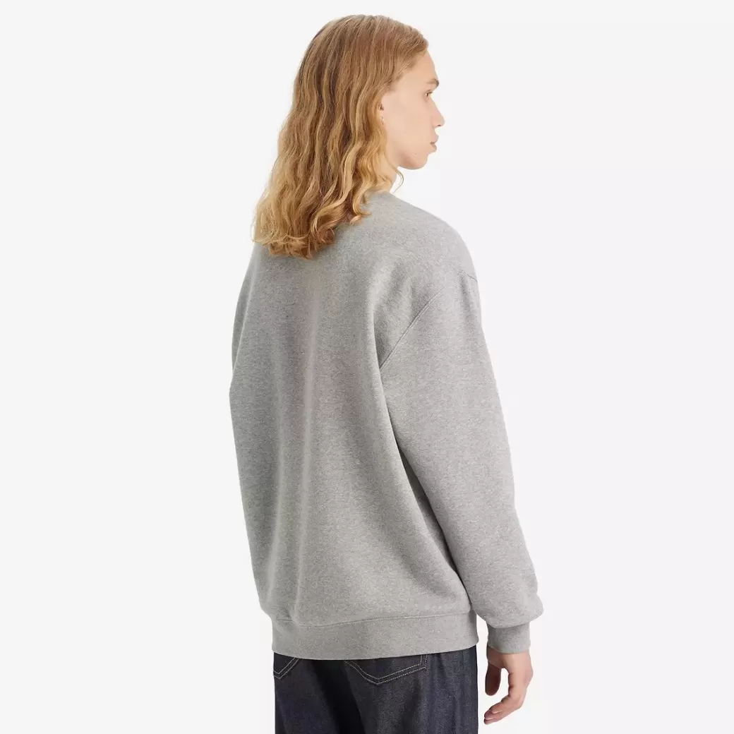 Levi's Ledig Sweatshirt Med Crewneck Och Bildtryck Online