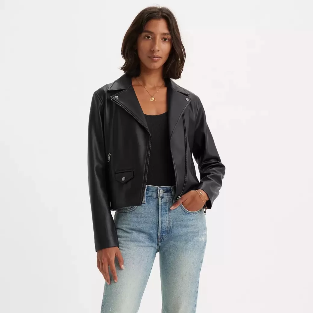 Levi's Lelou Krympt Motojacka Outlet