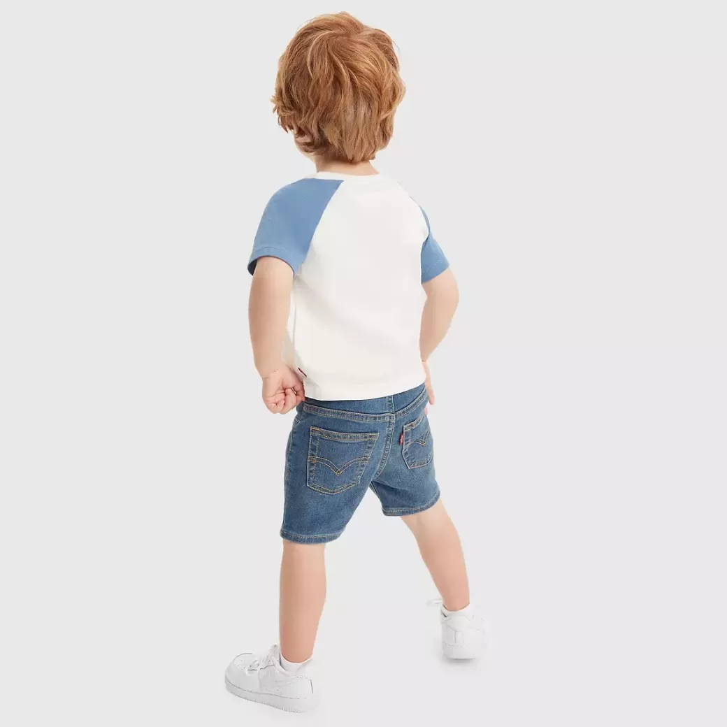 Levi's Levi Bear Babyset Med Raglantroja Och Shorts Best