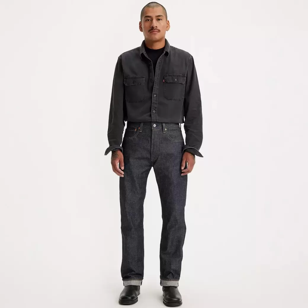 Levi's ® 501® Original Shrink-To-Fit Selvedge-Jeans Flash Sale
