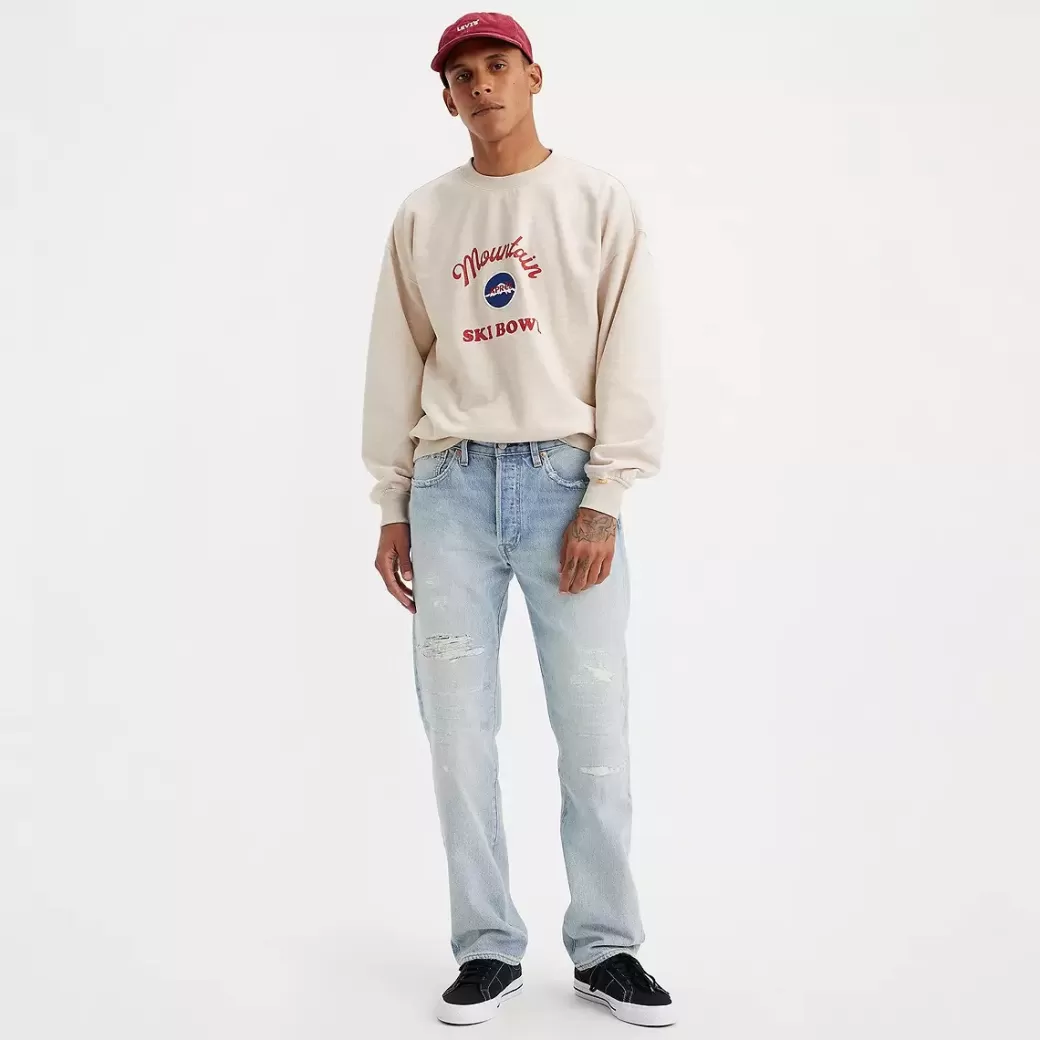 Levi's ® 501® Original-Jeans I Lightweight Overgangsbomull Best Sale