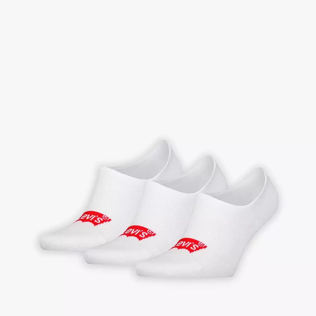 Levi's ® Hoga Strumpor Med Batwing-Logga I Atervunnen Bomull 2-Pack Hot