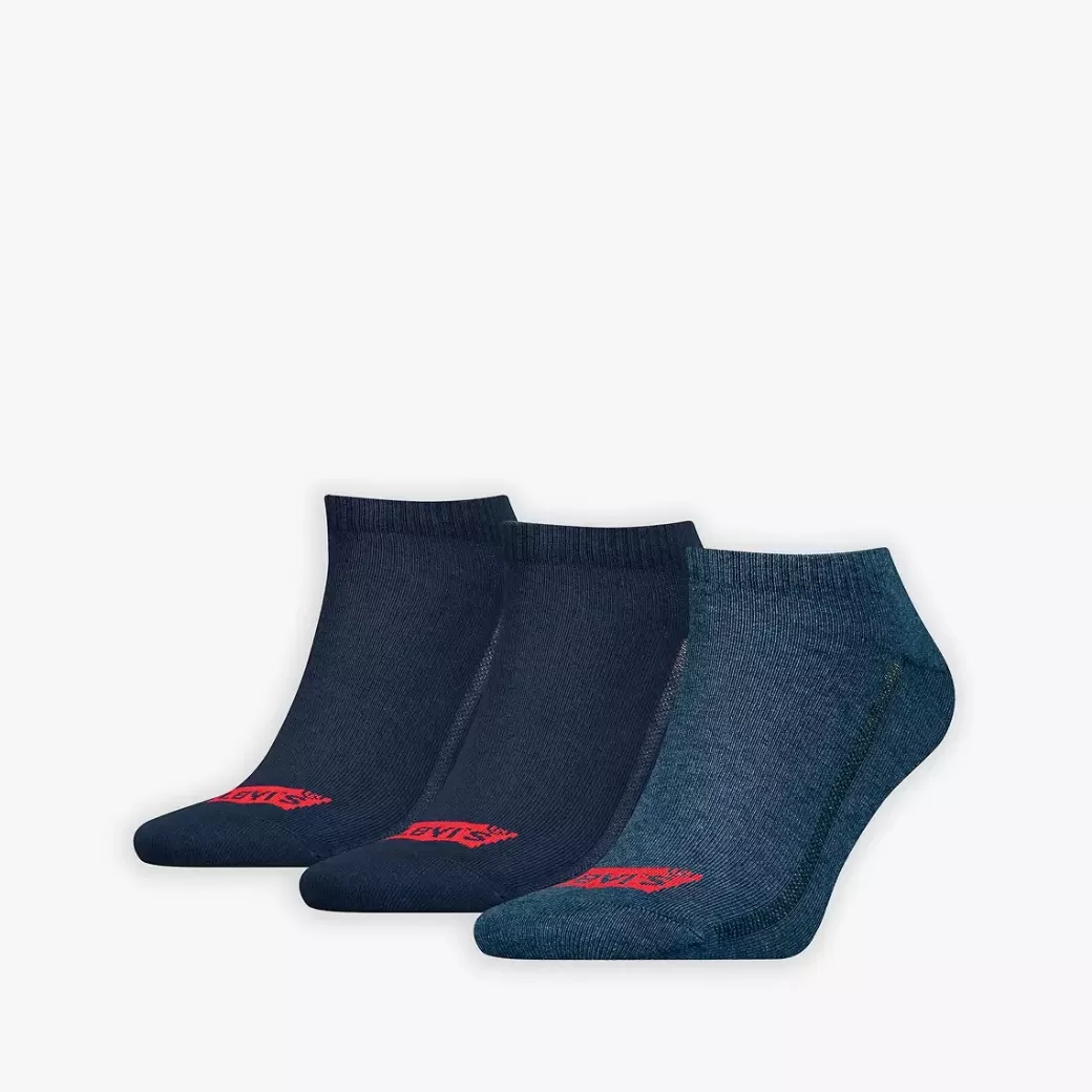 Levi's ® Laga Strumpor Med Batwing-Logga I Atervunnen Bomull 3-Pack Online