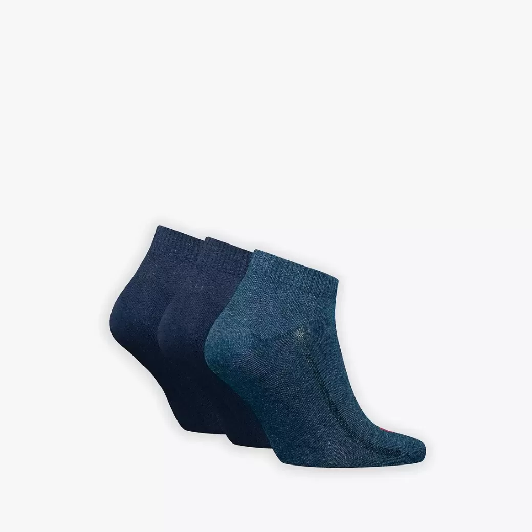 Levi's ® Laga Strumpor Med Batwing-Logga I Atervunnen Bomull 3-Pack Online