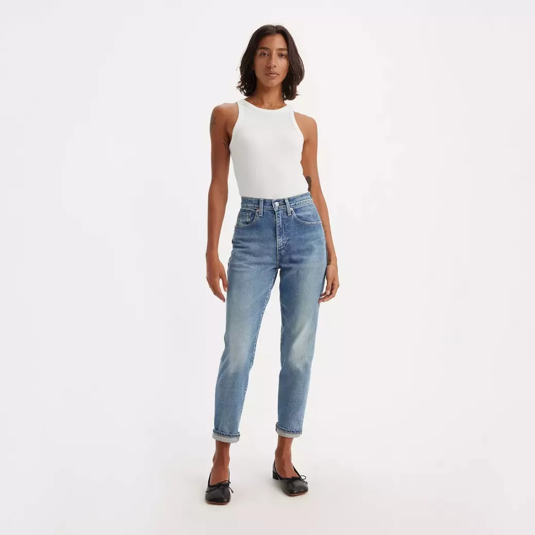 Levi's ® Made In Japan Boyfriend-Jeans Med Hog Midja Online
