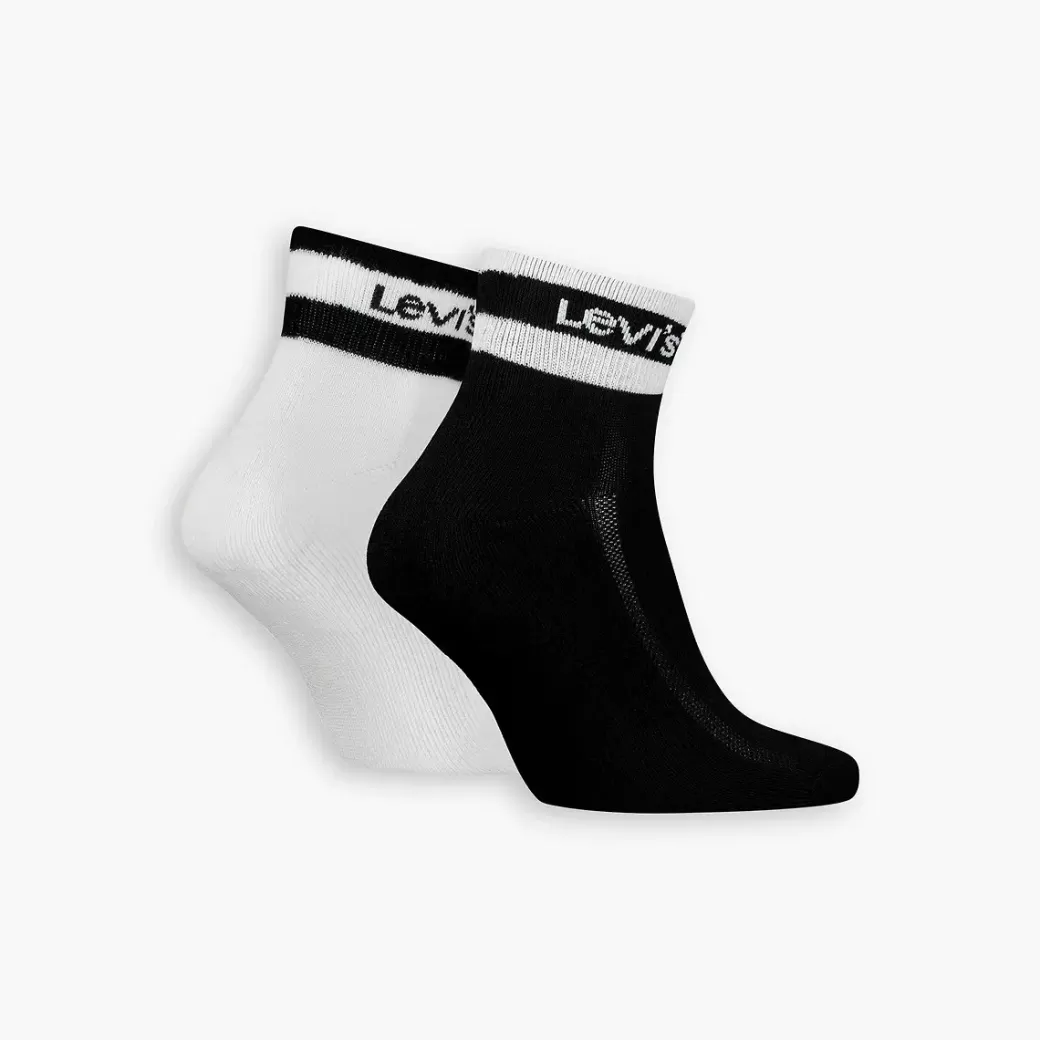 Levi's ® Medelhoga Randiga Sportstrumpor, 2-Pack Clearance