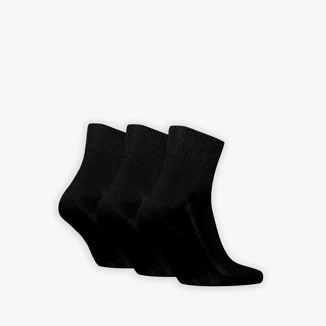 Levi's ® Mellanhoga Strumpor Med Batwing-Logga I Atervunnen Bomull 3-Pack Sale