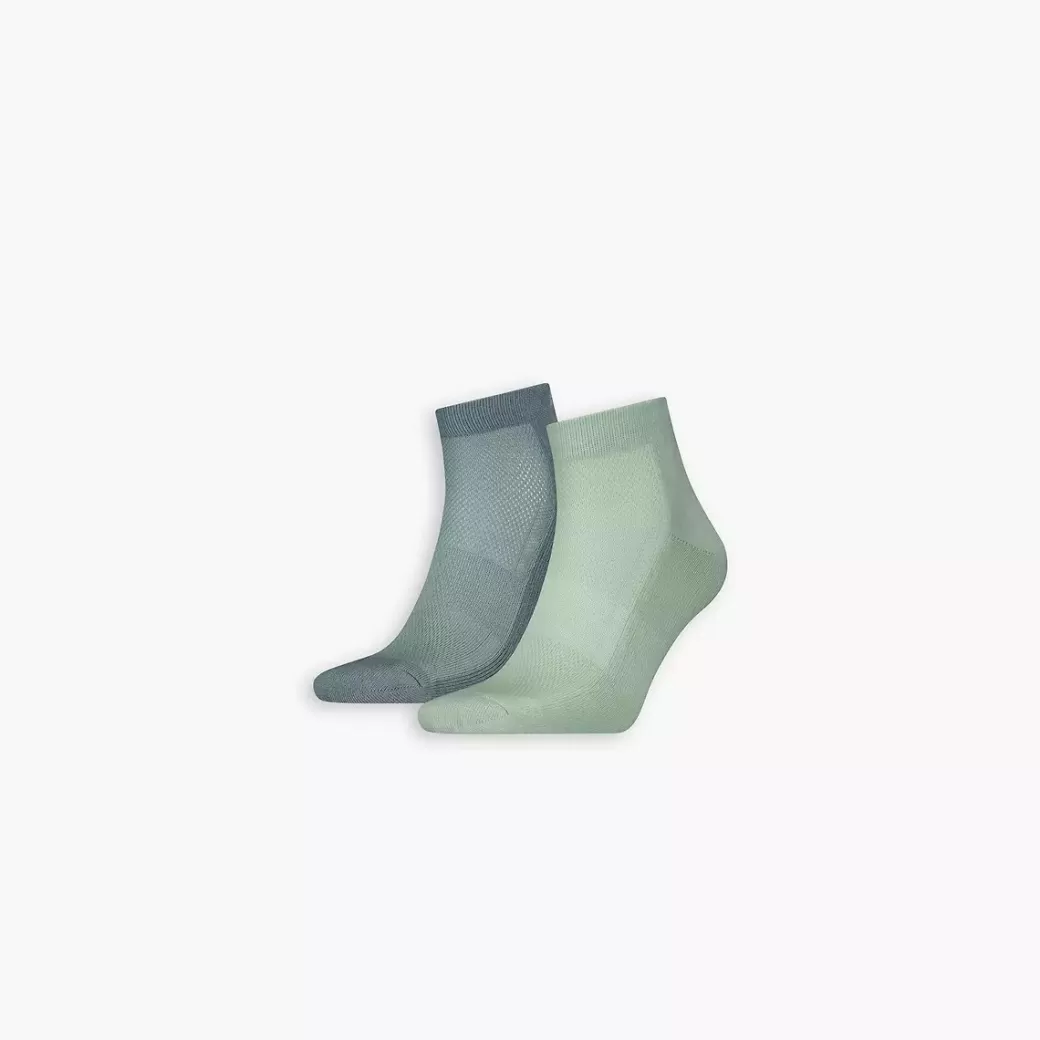 Levi's ® Mellanhoga Strumpor Med Sportnat, 2-Pack Hot