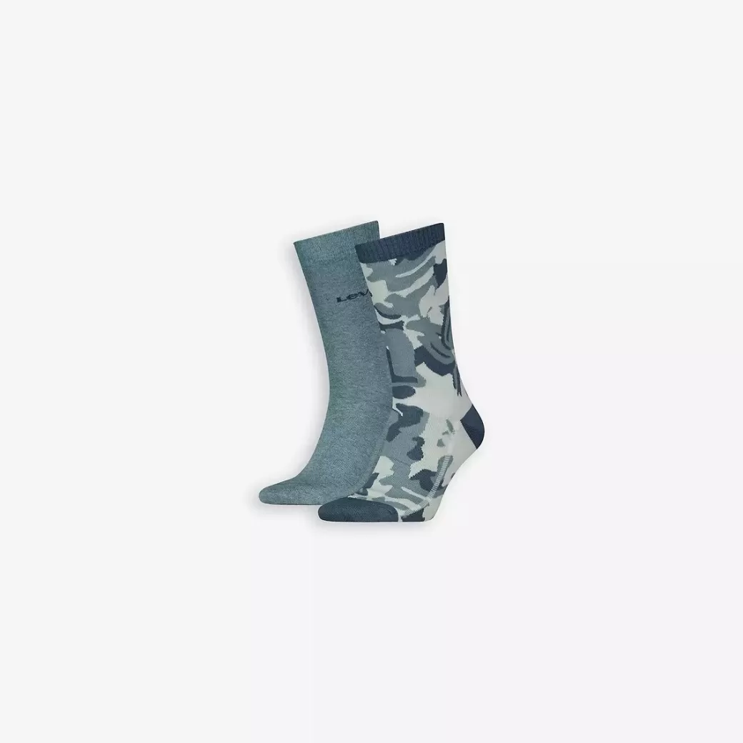 Levi's ® Normalhoga Camo-Strumpor, 2-Pack Online