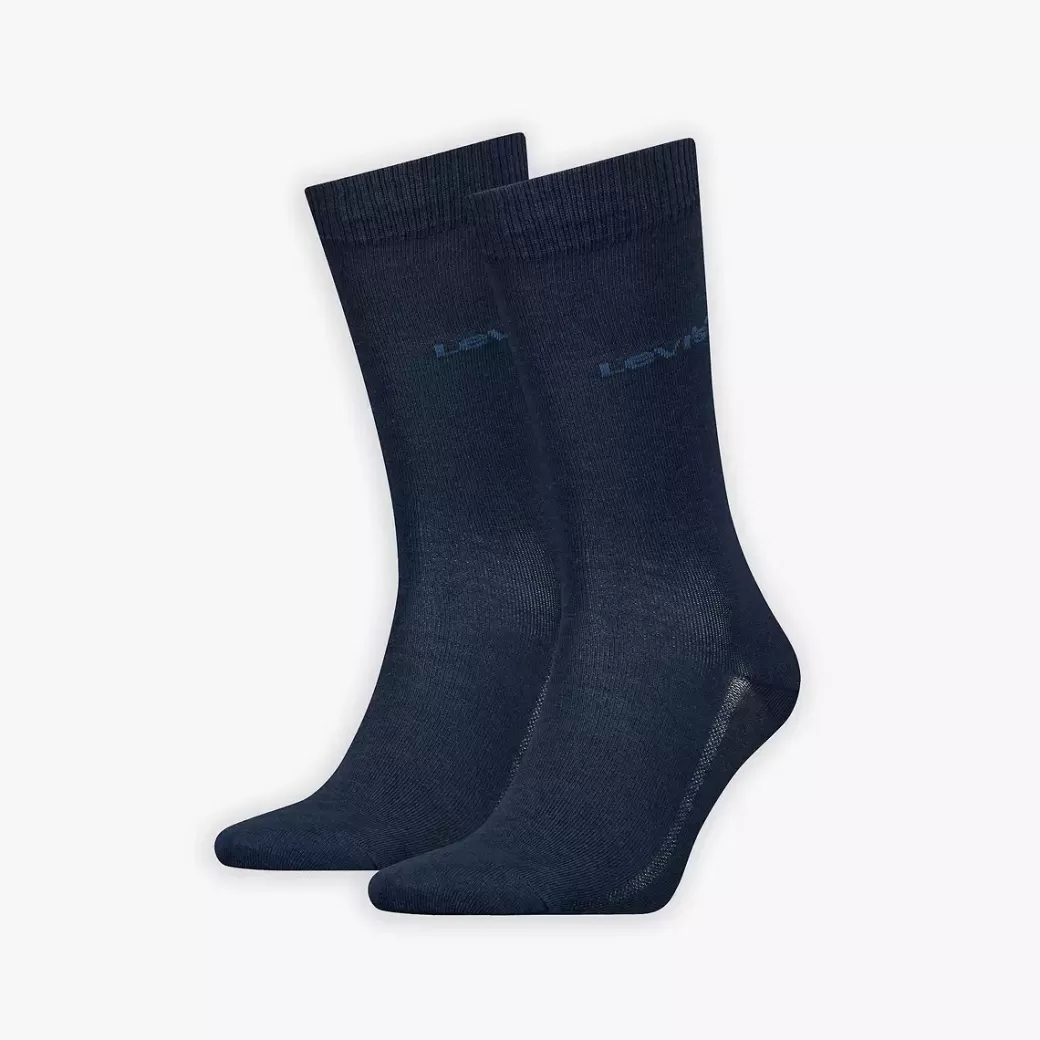 Levi's ® Normalhoga Strumpor I Ekologisk Bomull 2-Pack Clearance