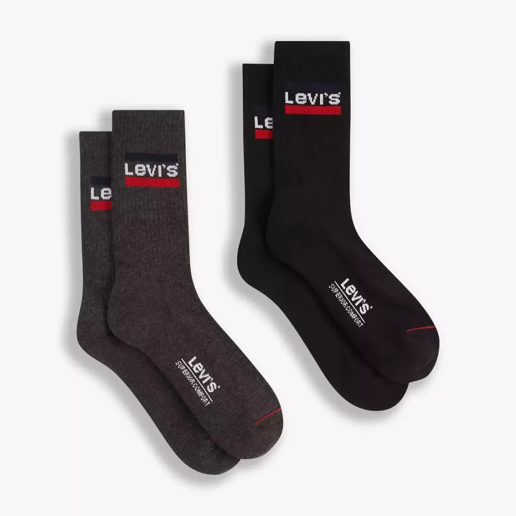 Levi's Regular Cut Sportstrumpor 2-Pack Store