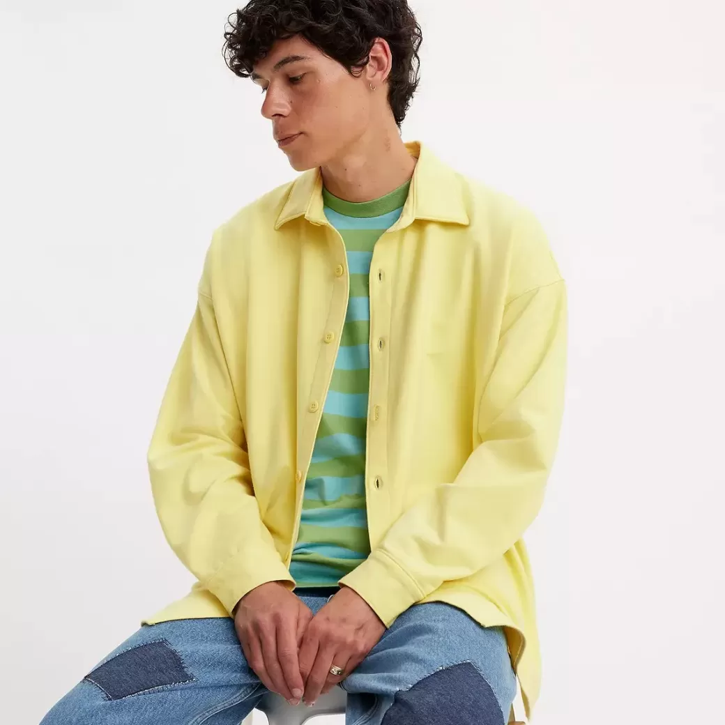 Levi's ® Skateboarding Flis-Sweatshirt Med Knappar Best