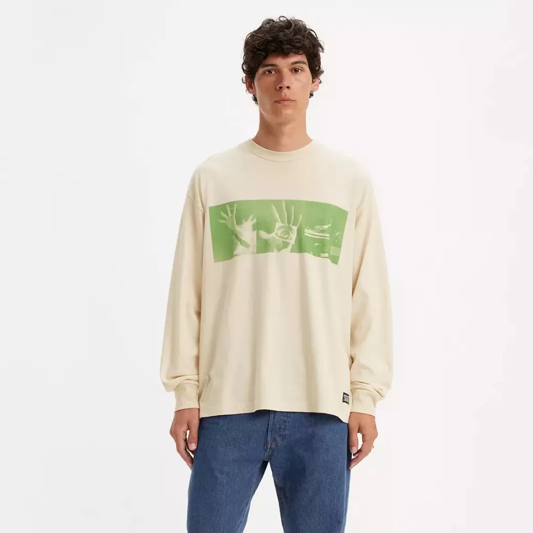 Levi's ® Skateboarding T-Shirt Med Los Passform Hot