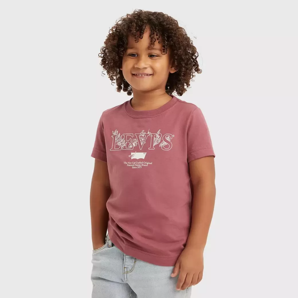 Levi's Levis T-Shirt Helt Av Naturmaterial For Barn Fashion