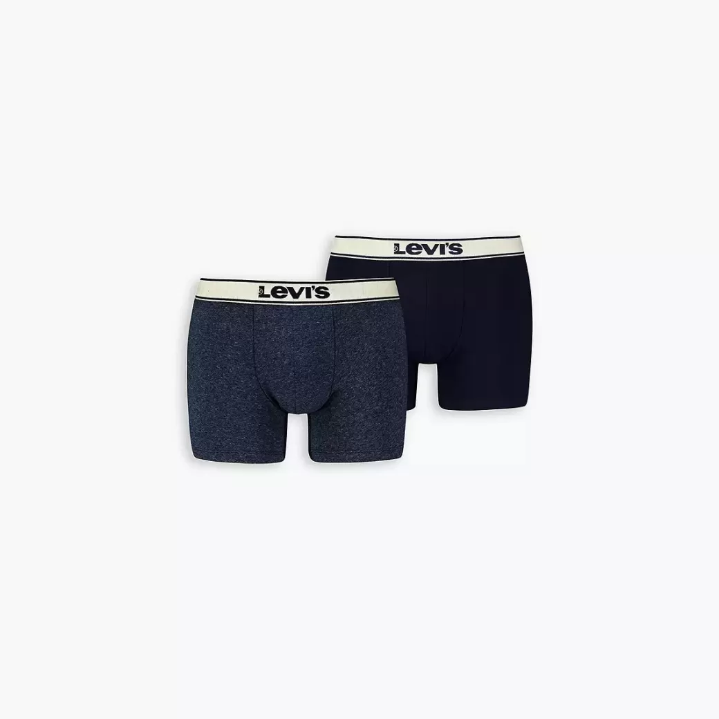 Levi's ® Vintage Melerade Boxer Brief I Ekologisk Bomull, 2-Pack Outlet