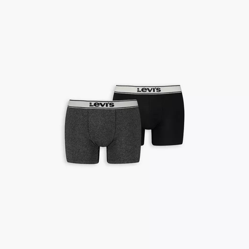 Levi's ® Vintage Melerade Boxer Brief I Ekologisk Bomull, 2-Pack Online