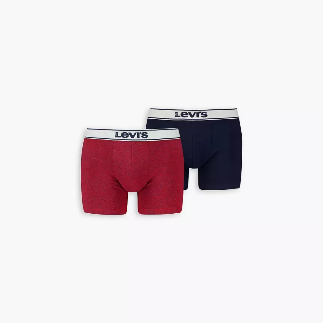 Levi's ® Vintage Melerade Boxer Brief I Ekologisk Bomull, 2-Pack Cheap