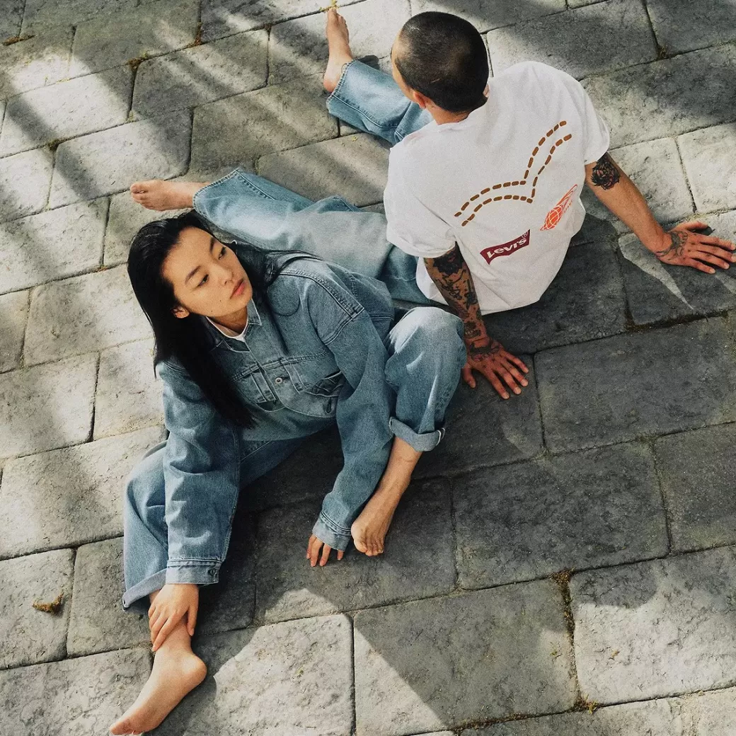 Levi's ® X Beams T-Shirt Med Tryck Flash Sale