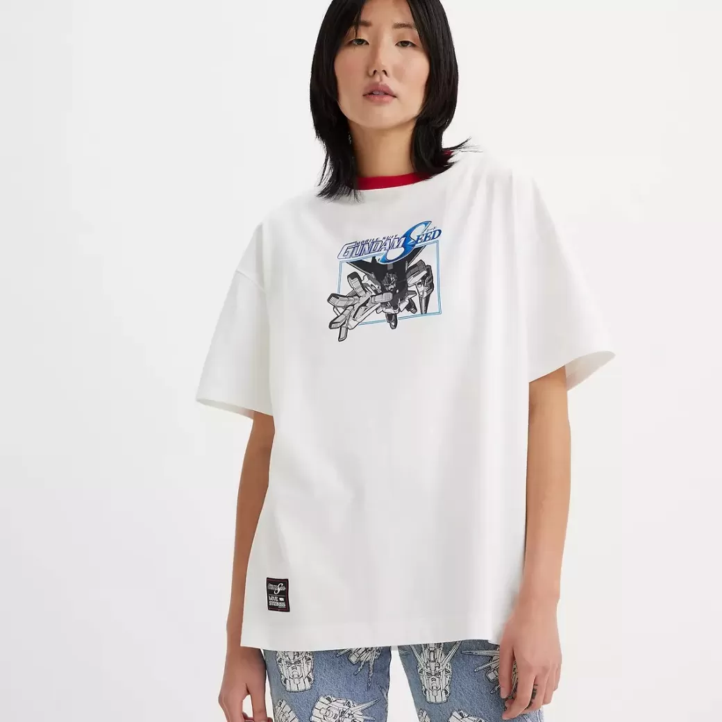 Levi's ® X Gundam Seed Boxy Tee Flash Sale