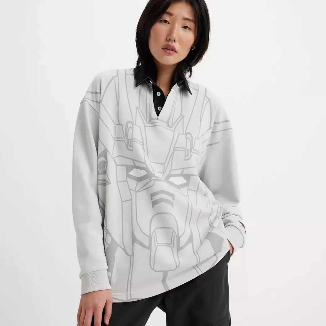 Levi's ® X Gundam Seed Rugby Shirt Cheap