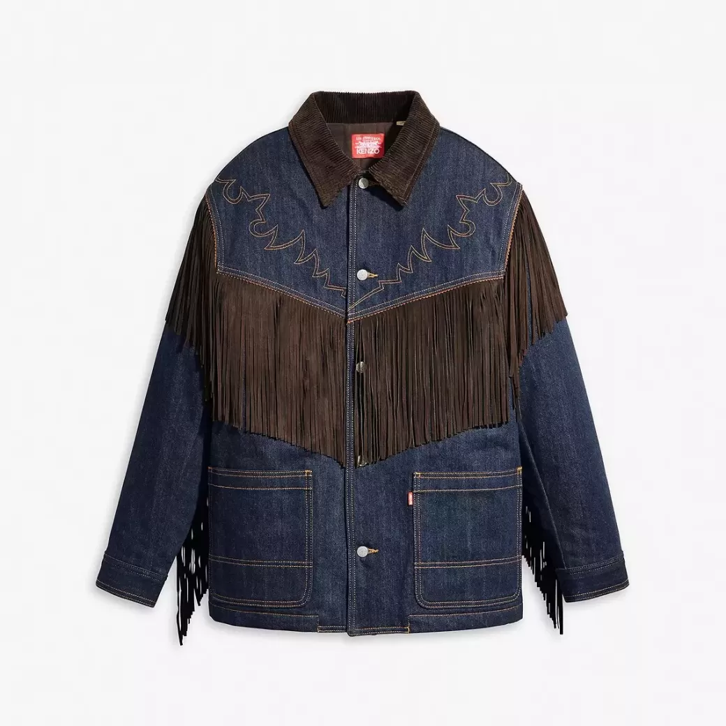 Levi's ® X Kenzo Fringe Jacket New