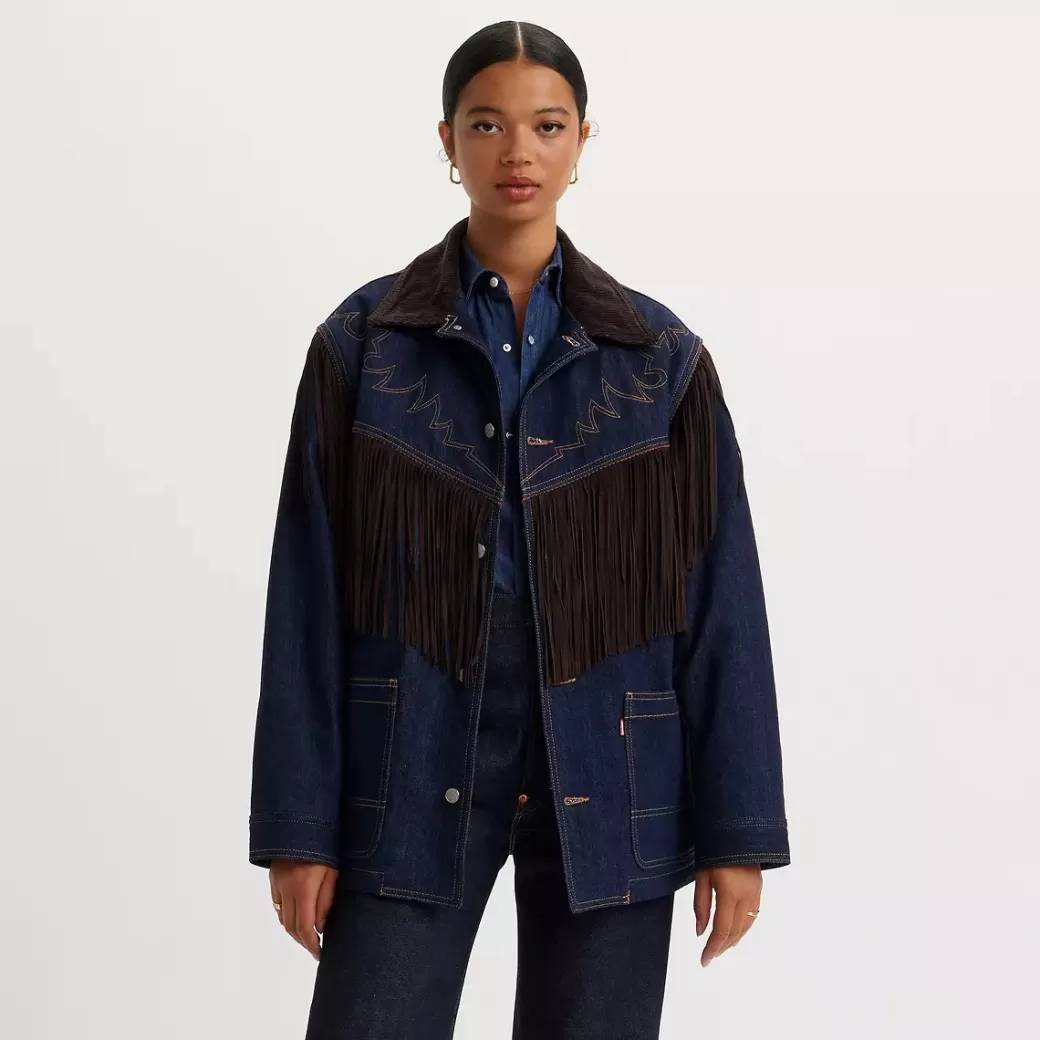Levi's ® X Kenzo Fringe Jacket New