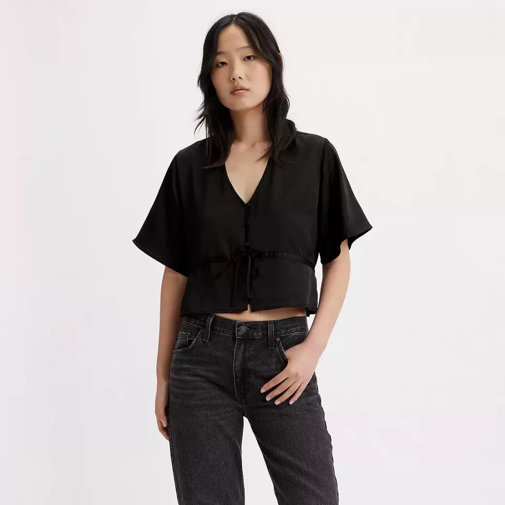 Levi's Lindy Kortarmad Blus Store