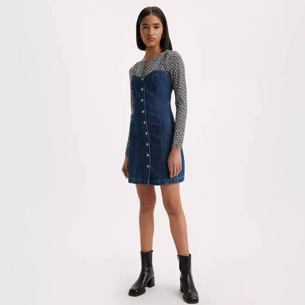 Levi's Malene Bustier Klanning Shop