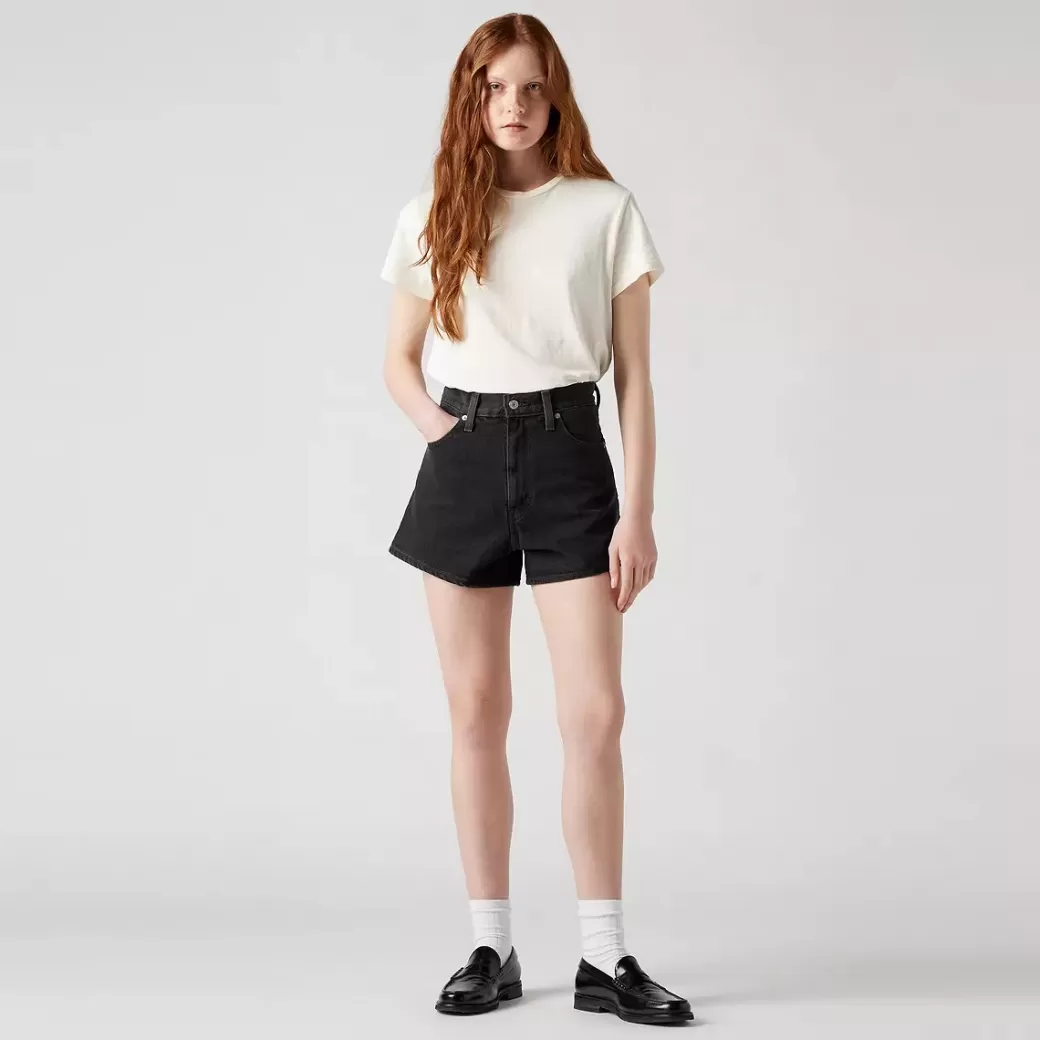 Levi's Mamma-Shorts Med Hog Midja Store