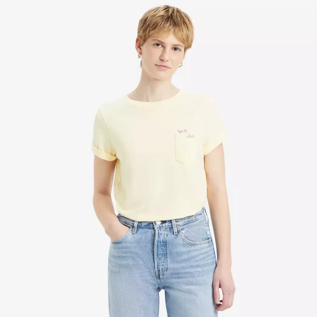 Levi's Margot-T-Shirt Med Tryck Cheap